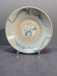 A varied collection of nine Chinese blue and white wares, Ming and later