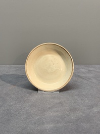 A collection of nine Chinese white-glazed and cream-glazed wares, incl. Dehua, Song/Ming