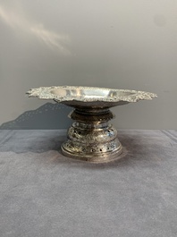 A varied collection of Chinese and Thai silverware, 19/20th C.