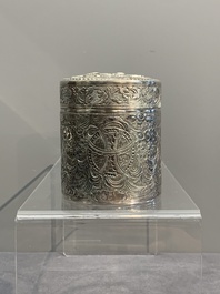 A varied collection of Chinese and Thai silverware, 19/20th C.