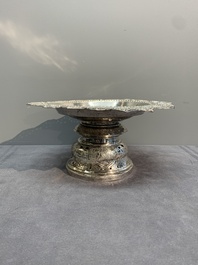 A varied collection of Chinese and Thai silverware, 19/20th C.