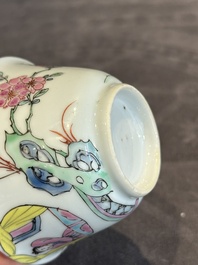 A fine Chinese famille rose 'Xi Xiang Ji' cup and saucer, Yongzheng