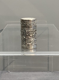 A varied collection of Chinese and Thai silverware, 19/20th C.