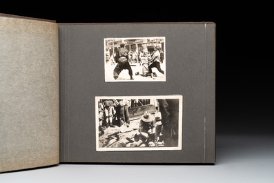 (PLEASE NOTE, GRAPHIC VIOLENT CONTENT!) A photo album with executions, beheadings and tortures in China, 19/20th C.