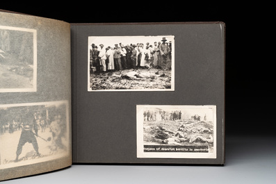 (PLEASE NOTE, GRAPHIC VIOLENT CONTENT!) A photo album with executions, beheadings and tortures in China, 19/20th C.
