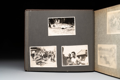 (PLEASE NOTE, GRAPHIC VIOLENT CONTENT!) A photo album with executions, beheadings and tortures in China, 19/20th C.
