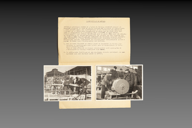A rare collection of 47 press photos, 'Beijing Press Agency', China and Tibet, 1950-1953
