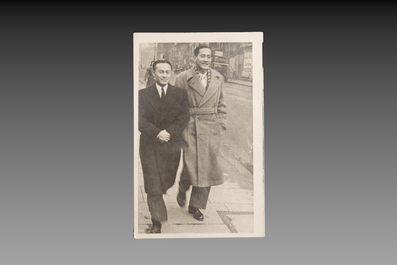 A collection of 15 photos and postcards of Kho Sin-Khie or Xu Chengji 許承基, mid 20th C.