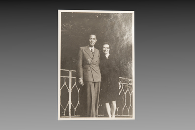 A collection of 15 photos and postcards of Kho Sin-Khie or Xu Chengji 許承基, mid 20th C.