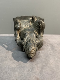 Two South-East Asian bronze figures of Buddha, 18/19th C.