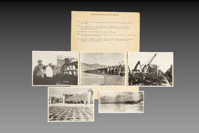A rare collection of 47 press photos, 'Beijing Press Agency', China and Tibet, 1950-1953