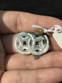 A collection of Chinese jade pendants, Qing