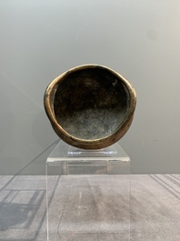 Three Chinese bronze censers, Xuande mark, Ming/Qing