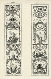 Three various Chinese gilt-decorated grisaille 'European subject' milk jugs, Qianlong