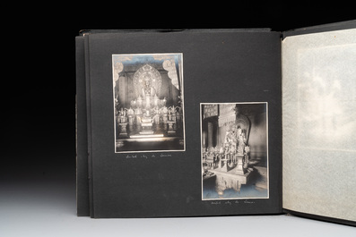 A photo album documenting the Huanggutun incident, prominent figures of China and sights of Beijing in the early 20th C., dated 1928