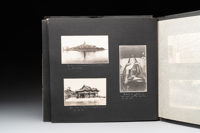 A photo album documenting the Huanggutun incident, prominent figures of China and sights of Beijing in the early 20th C., dated 1928