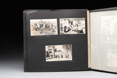 A photo album documenting the Huanggutun incident, prominent figures of China and sights of Beijing in the early 20th C., dated 1928
