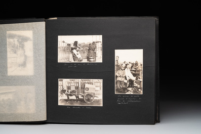 A photo album documenting the Huanggutun incident, prominent figures of China and sights of Beijing in the early 20th C., dated 1928