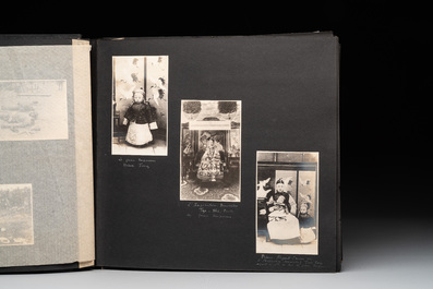 A photo album documenting the Huanggutun incident, prominent figures of China and sights of Beijing in the early 20th C., dated 1928
