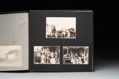 A photo album documenting the Huanggutun incident, prominent figures of China and sights of Beijing in the early 20th C., dated 1928