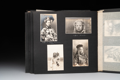 A photo album documenting the Huanggutun incident, prominent figures of China and sights of Beijing in the early 20th C., dated 1928