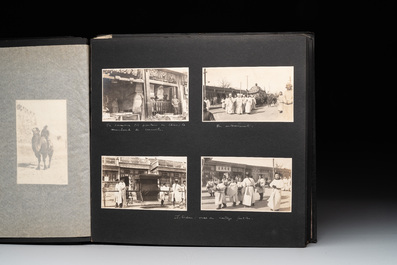 A photo album documenting the Huanggutun incident, prominent figures of China and sights of Beijing in the early 20th C., dated 1928
