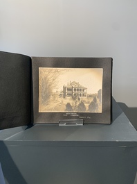 A photo album with the architectural inventory of the German enclave in Jinan (Tsinan Fou - Kai Fengou), 20th C.