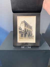 A photo album with the architectural inventory of the German enclave in Jinan (Tsinan Fou - Kai Fengou), 20th C.