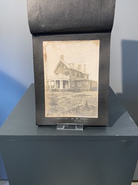 A photo album with the architectural inventory of the German enclave in Jinan (Tsinan Fou - Kai Fengou), 20th C.