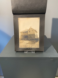 A photo album with the architectural inventory of the German enclave in Jinan (Tsinan Fou - Kai Fengou), 20th C.