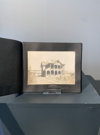 A photo album with the architectural inventory of the German enclave in Jinan (Tsinan Fou - Kai Fengou), 20th C.