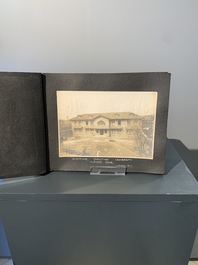 A photo album with the architectural inventory of the German enclave in Jinan (Tsinan Fou - Kai Fengou), 20th C.