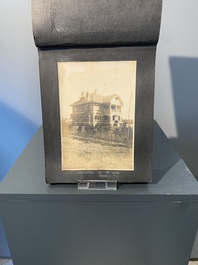 A photo album with the architectural inventory of the German enclave in Jinan (Tsinan Fou - Kai Fengou), 20th C.