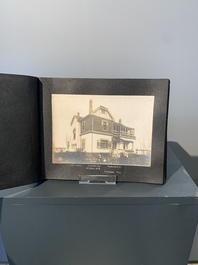 A photo album with the architectural inventory of the German enclave in Jinan (Tsinan Fou - Kai Fengou), 20th C.