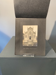 A photo album with the architectural inventory of the German enclave in Jinan (Tsinan Fou - Kai Fengou), 20th C.