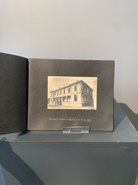 A photo album with the architectural inventory of the German enclave in Jinan (Tsinan Fou - Kai Fengou), 20th C.