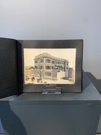 A photo album with the architectural inventory of the German enclave in Jinan (Tsinan Fou - Kai Fengou), 20th C.