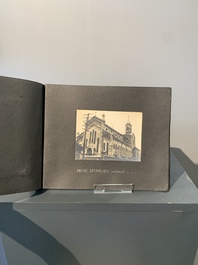 A photo album with the architectural inventory of the German enclave in Jinan (Tsinan Fou - Kai Fengou), 20th C.