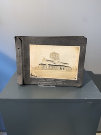A photo album with the architectural inventory of the German enclave in Jinan (Tsinan Fou - Kai Fengou), 20th C.
