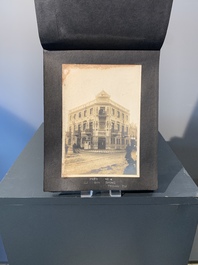 A photo album with the architectural inventory of the German enclave in Jinan (Tsinan Fou - Kai Fengou), 20th C.