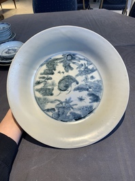 A collection of 11 Chinese blue and white wares, Ming