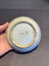 A collection of 11 Chinese blue and white wares, Ming