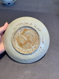 A collection of 11 Chinese blue and white wares, Ming