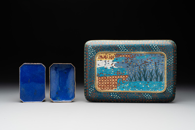 12 Chinese cloisonn&eacute; wares, 19/20th C.