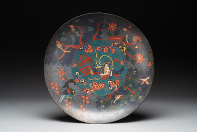12 Chinese cloisonn&eacute; wares, 19/20th C.