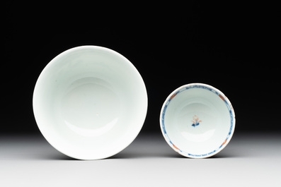 Ten Chinese blue, white, famille rose and Imari-style wares, 18/19th C.