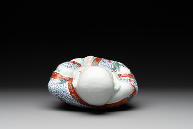 13 Chinese famille rose, verte and iron-red-decorated wares, Kangxi and later