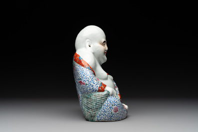 13 Chinese famille rose, verte and iron-red-decorated wares, Kangxi and later