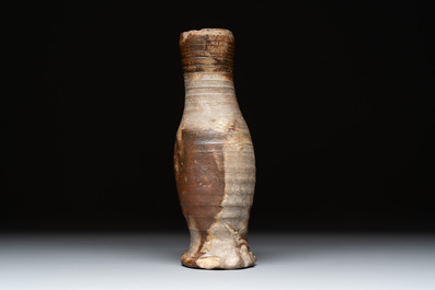 Eight stoneware jugs and mugs, and a glazed pottery vessel, Germany and The Netherlands, 16/17th C.