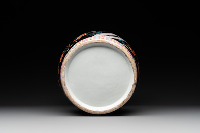 13 Chinese famille rose, verte and iron-red-decorated wares, Kangxi and later